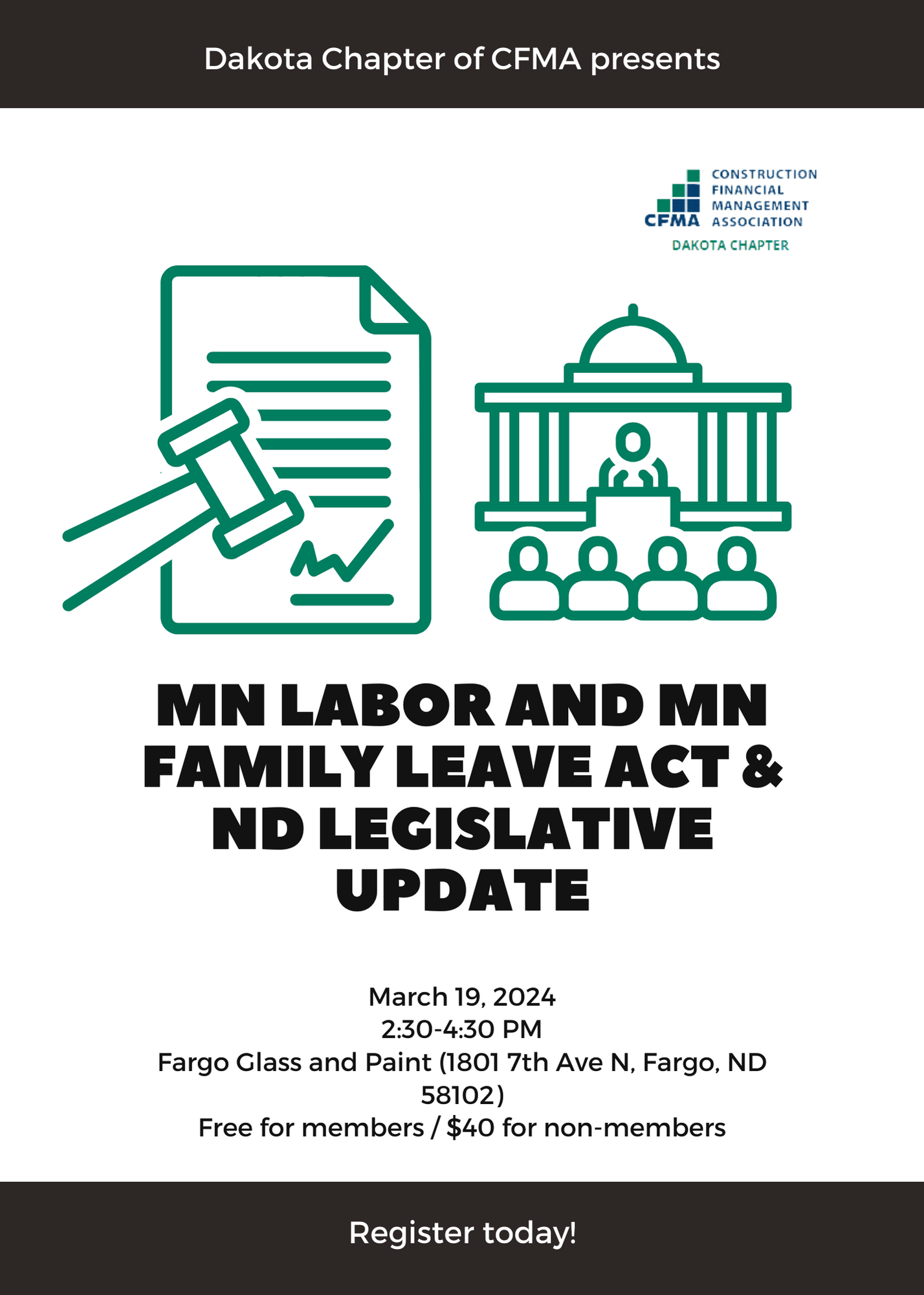 MN Labor and MN Family Leave Act & ND Legislative Update Construction